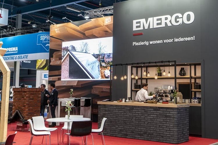 Koffiebar van Emergo bouwbeurs 2019