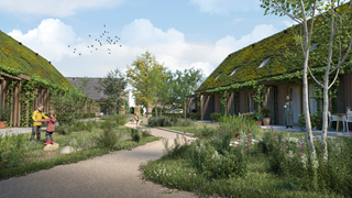 15 biobased Premodu starterswoningen in Didam